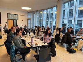 HSDM students during the hackathon