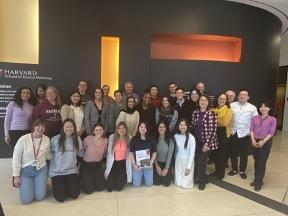 group of students who participated in the HSDM hackathon