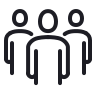 Icon of a group of people
