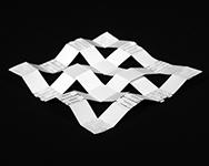 Transformations student project: Weaving made from paper