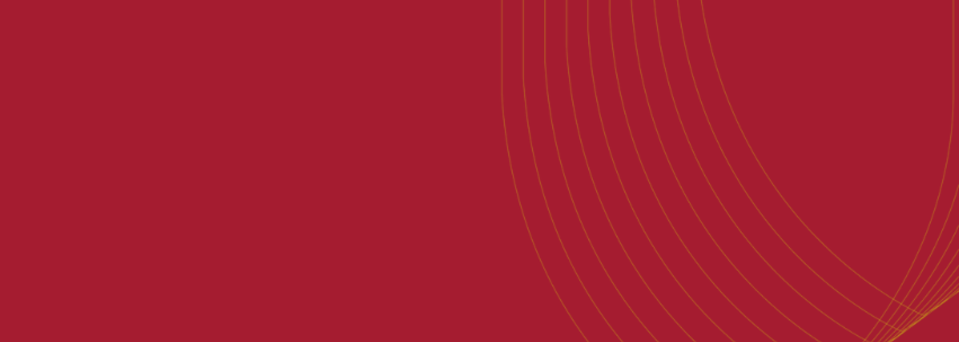 crimson with gold lines in the shape of shields 