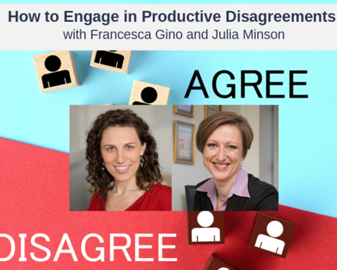 productive disagreements