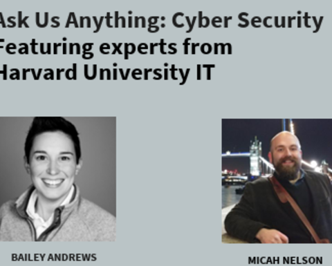 Harvard cybersecurity