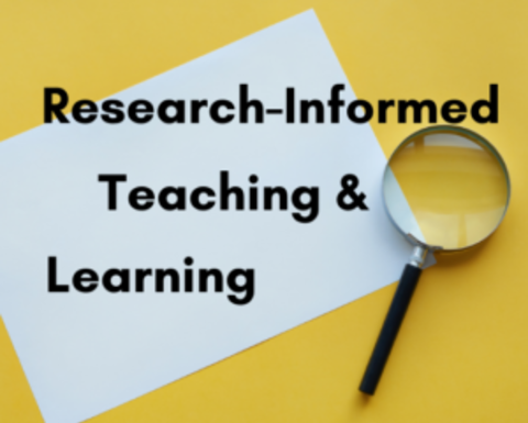 Research-Informed Teaching & Learning Affinity Group logo.