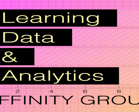 Pink gradient affinity group logo.