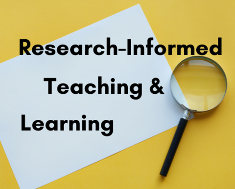 research informed teaching and learning logo